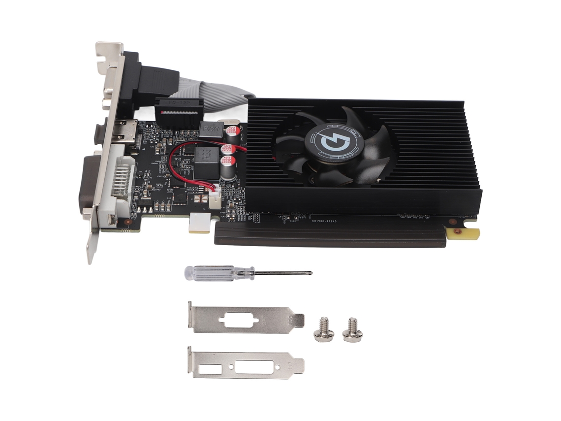 Placa De Vídeo Para Jogos Gt710 2gb Gddr3 64bit Para Pc Com Dvi Vga Hdmi