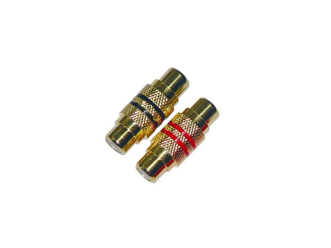 Conector Rca: 1 Vermelho/ Preto
