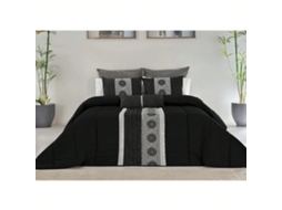 Edredom Dupla Face Bicolor Confortável para Cama 90 a 150 Cm