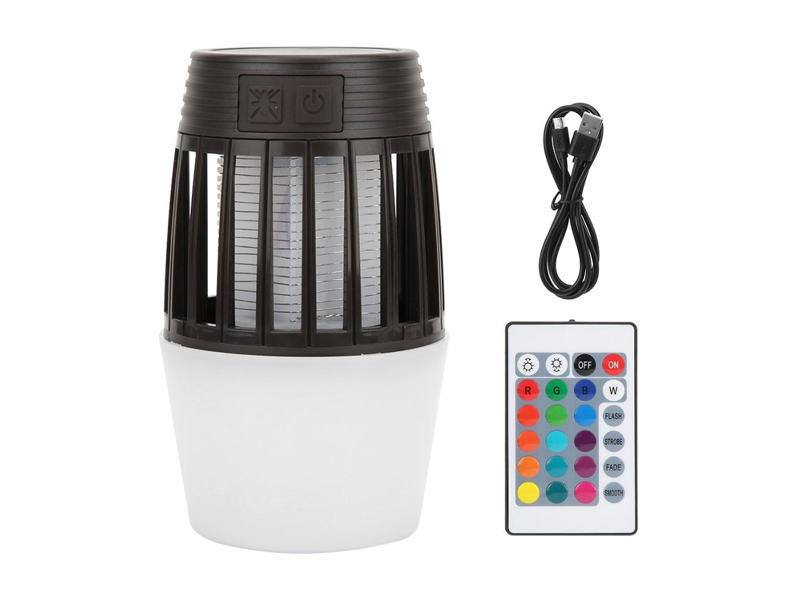 Matador De Mosquitos E Moscas Laxiscreed Com Luz Led Noturna E Carregamento Usb