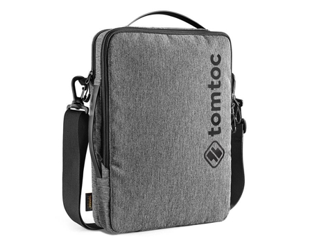 Sacola De Ombro Para Laptop Tomtoc Defenderace A03 14 Polegadas Tecido Cordura Preto
