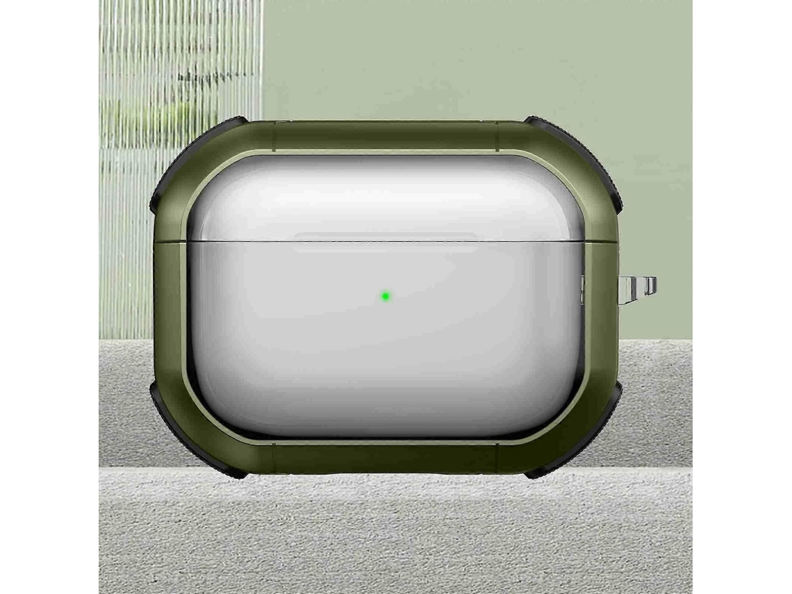Capa Protetora Transparente Thunder Armor Para Fones De Ouvido Sem Fio Airpods Pro 2