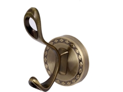 Suporte de Parede para Toalha com gancho duplo CHABERLU (60 mm diâmetro)