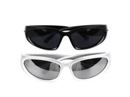 Óculos de Sol Fashion Lightweight Proteção UV 2 Peças