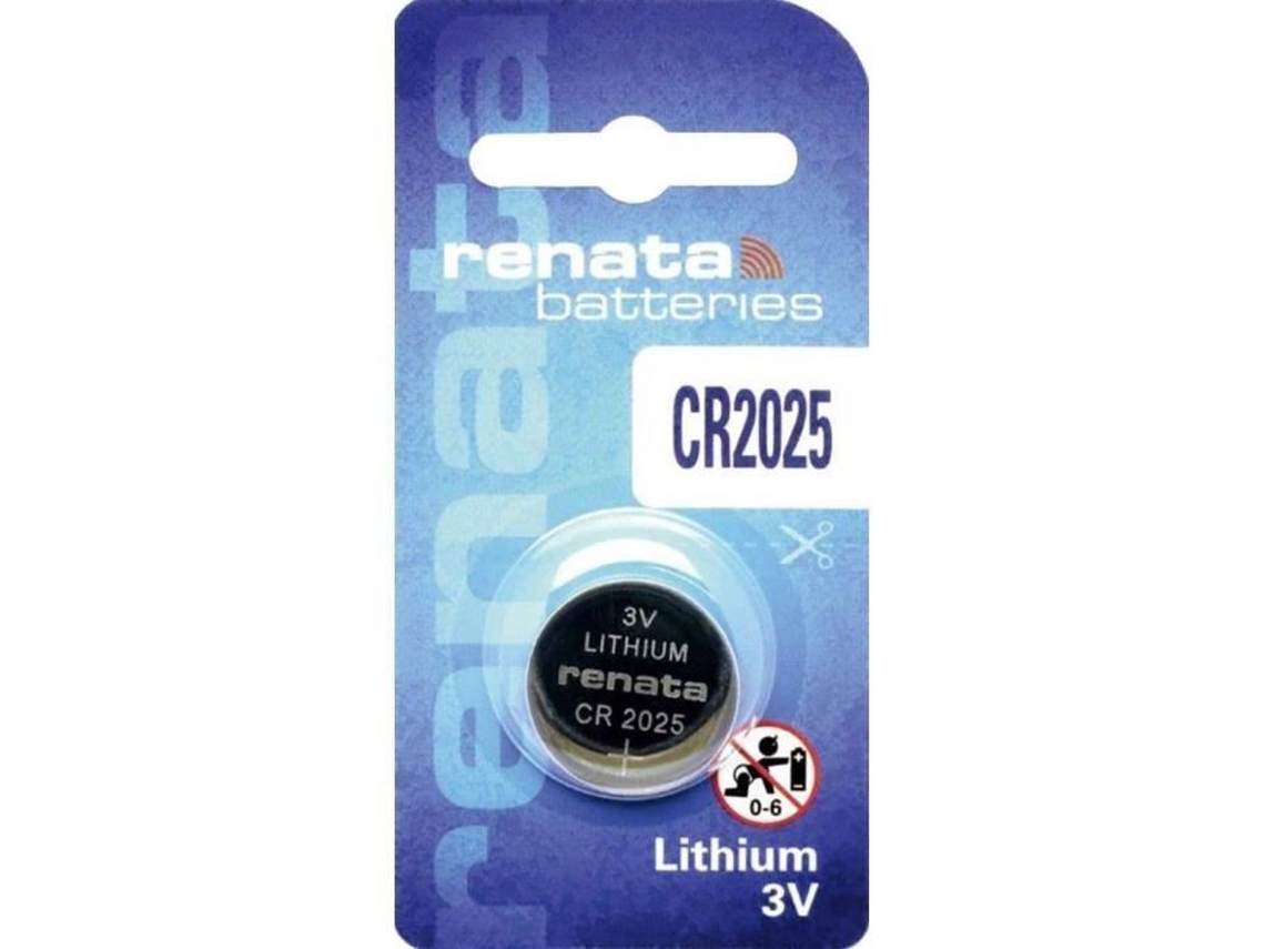 4 Pilhas RENATA Cr2025 Lítio 3V