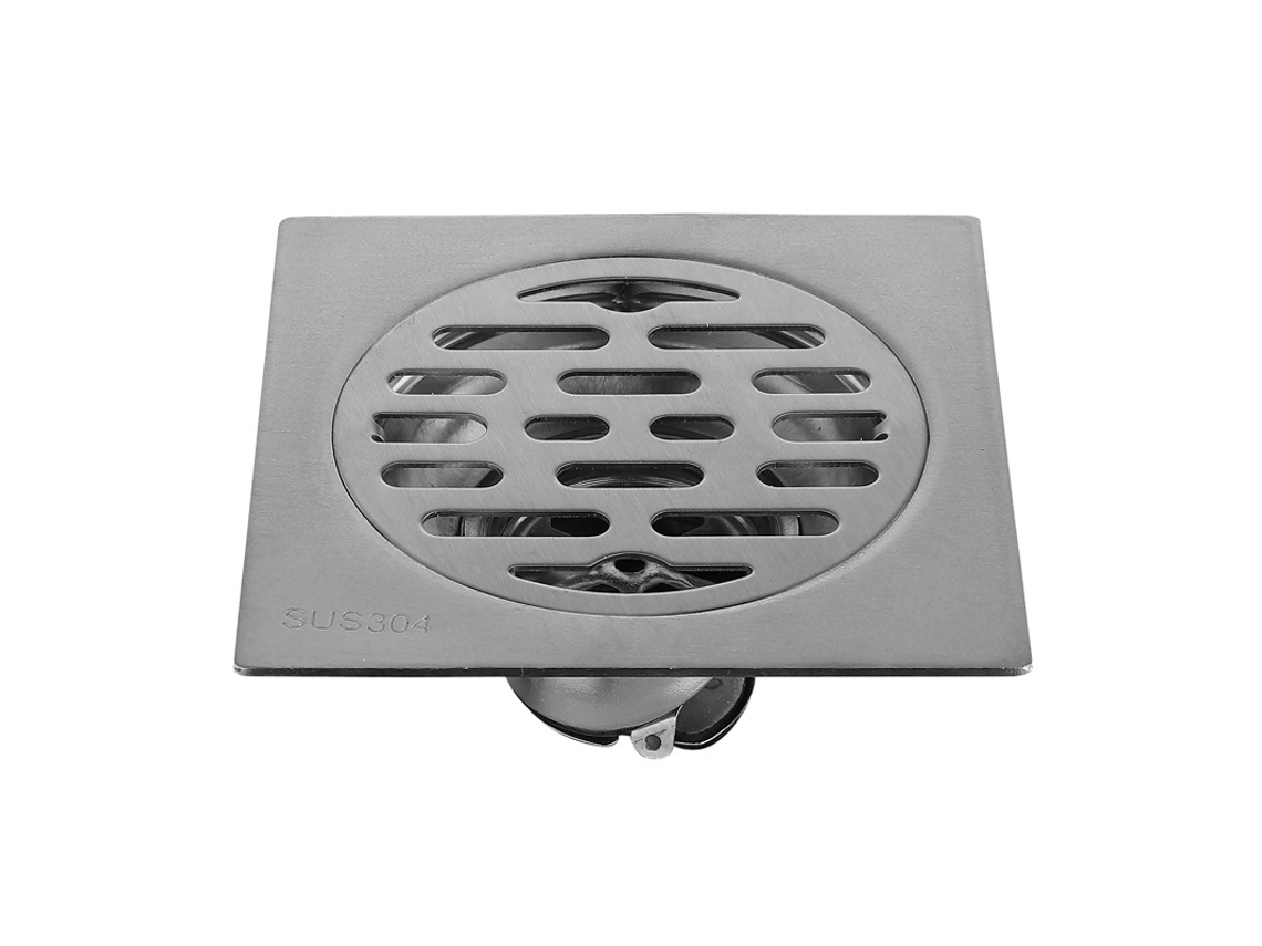 Ralo de Piso quadrado em Aço Inoxidável AQUAFORGE