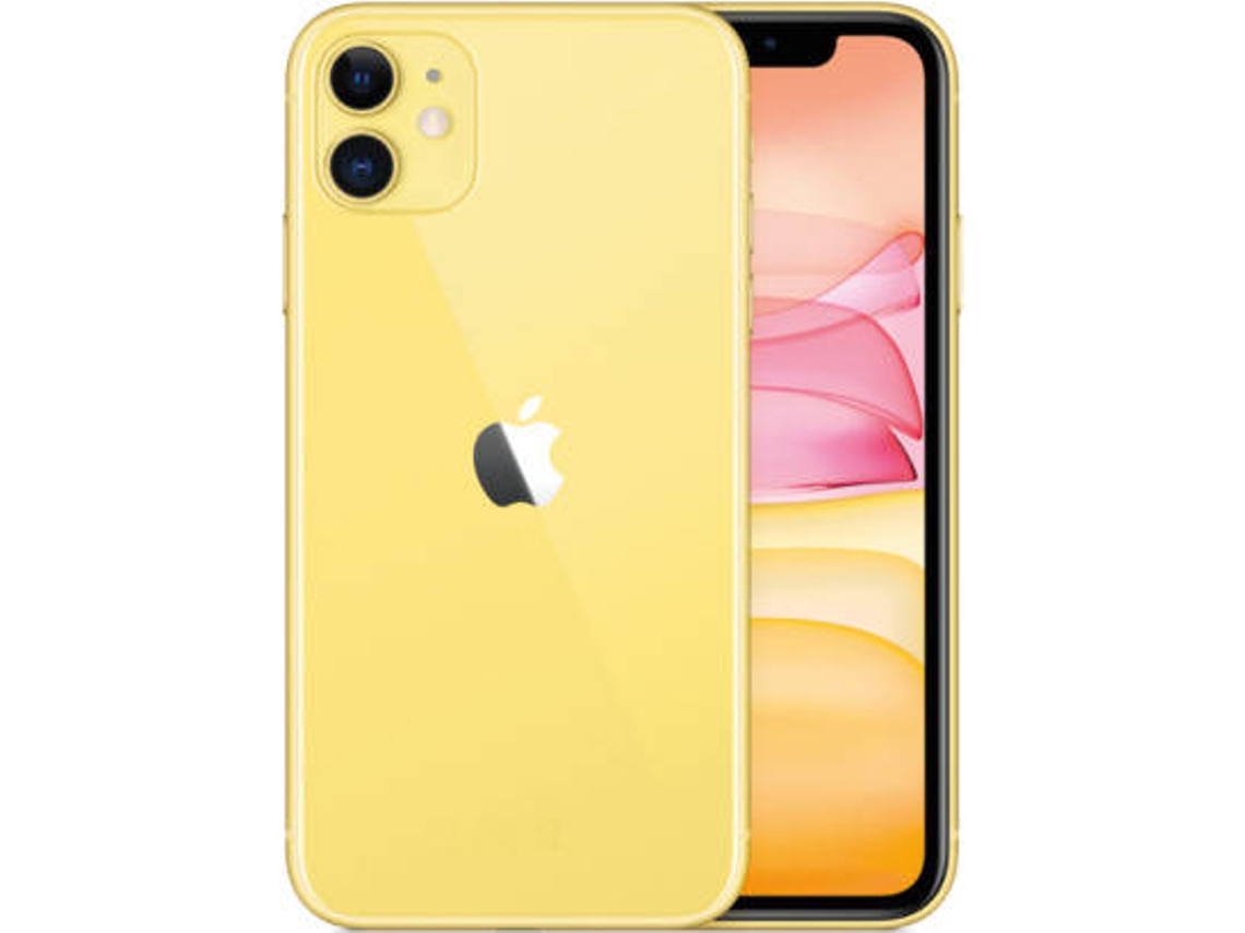 iPhone 11 APPLE (Recondicionado Marcas Mínimas - 6.1'' - 128 GB - Amarelo)