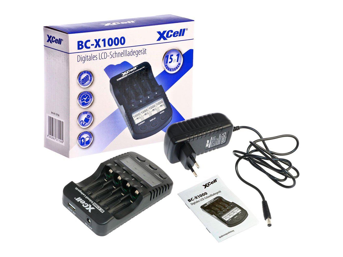 Xcell Quick Charger Bc-X1000 Digital Lcd