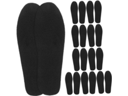 Palmilhas De Feltro Preto Para Manter Os Pés Aquecidos, Design Criativo E Portáteis, 10 Pares De Palmilhas Confortáveis