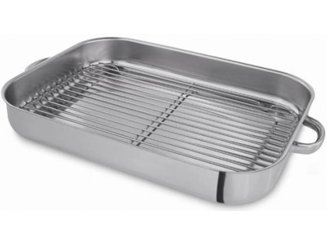 Tabuleiro Silampos com asas e grelha Europa 36x27cm