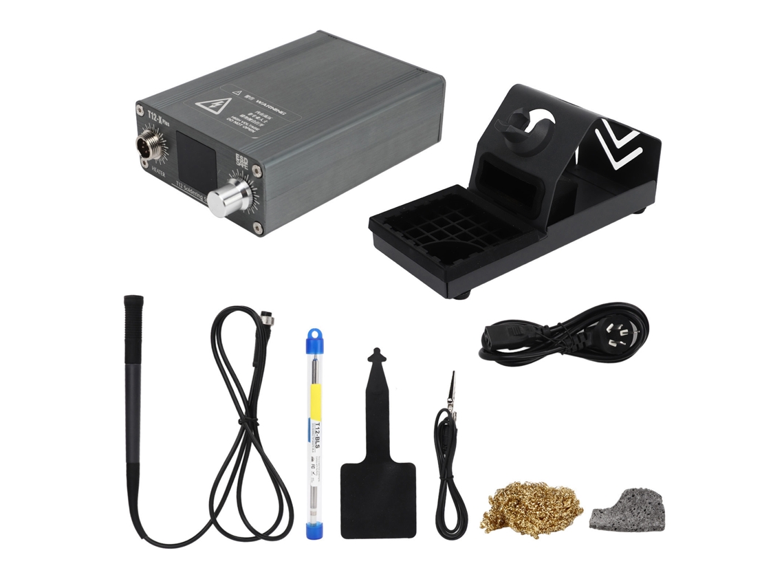 Estação de Soldagem Digital Portátil com Controle de Temperatura Diy 100‑240v com S/MARCA