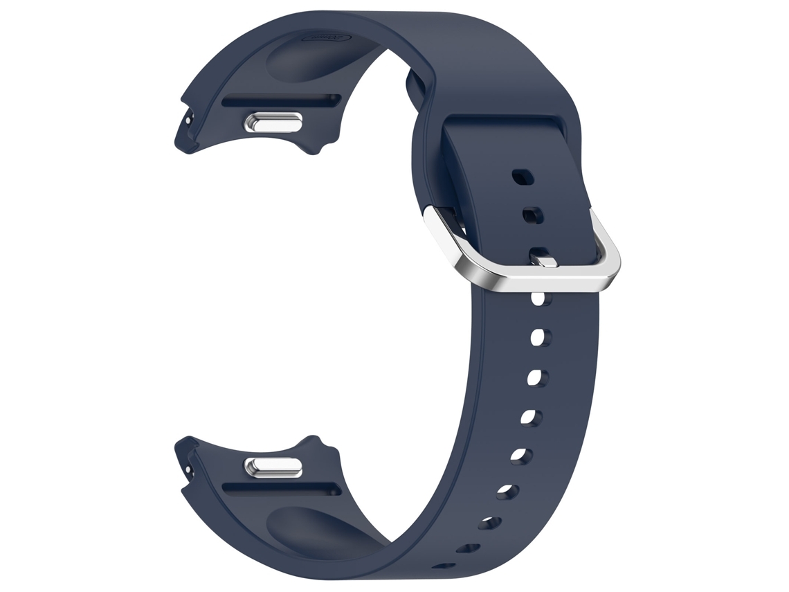 Pulseira De Silicone De Cor Sólida (azul) Para Samsung Galaxy Watch 4/5/6/7