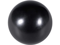 Conjunto de 3 Puxadores Esféricos M10 Preto CHABERLU