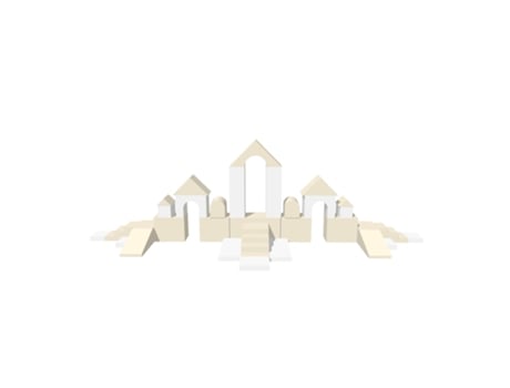Playset Mega Castelo Beige Castle Iglu