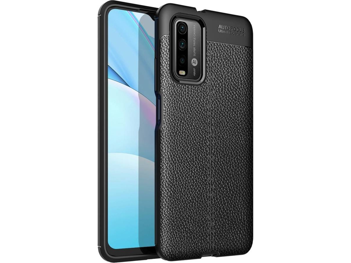 Capa para Xiaomi Poco M3 PHONESHIELD Rugged Leather Preto