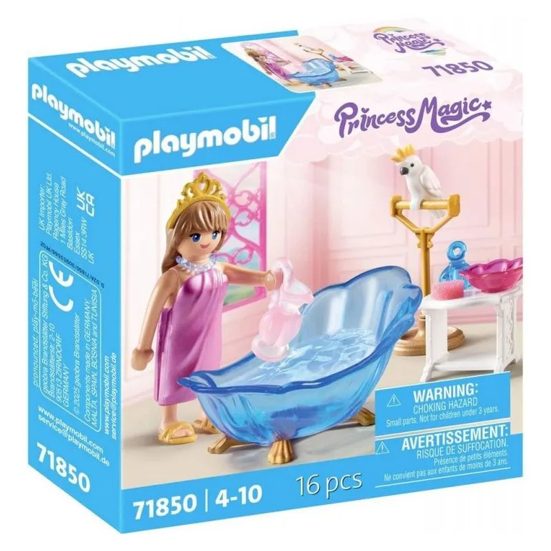 Playmobil Princesa Mágica Banheiro Real 71850 P25