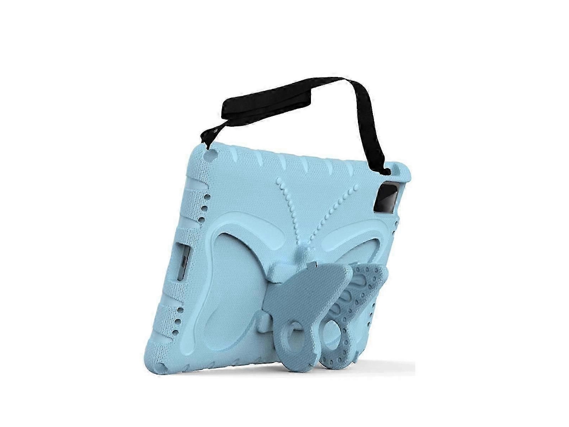 Capa Para Tablet Infantil Para Pro 11 Polegadas 2024, Capa Antichoque Com Suporte, Estojo Eva, Azul