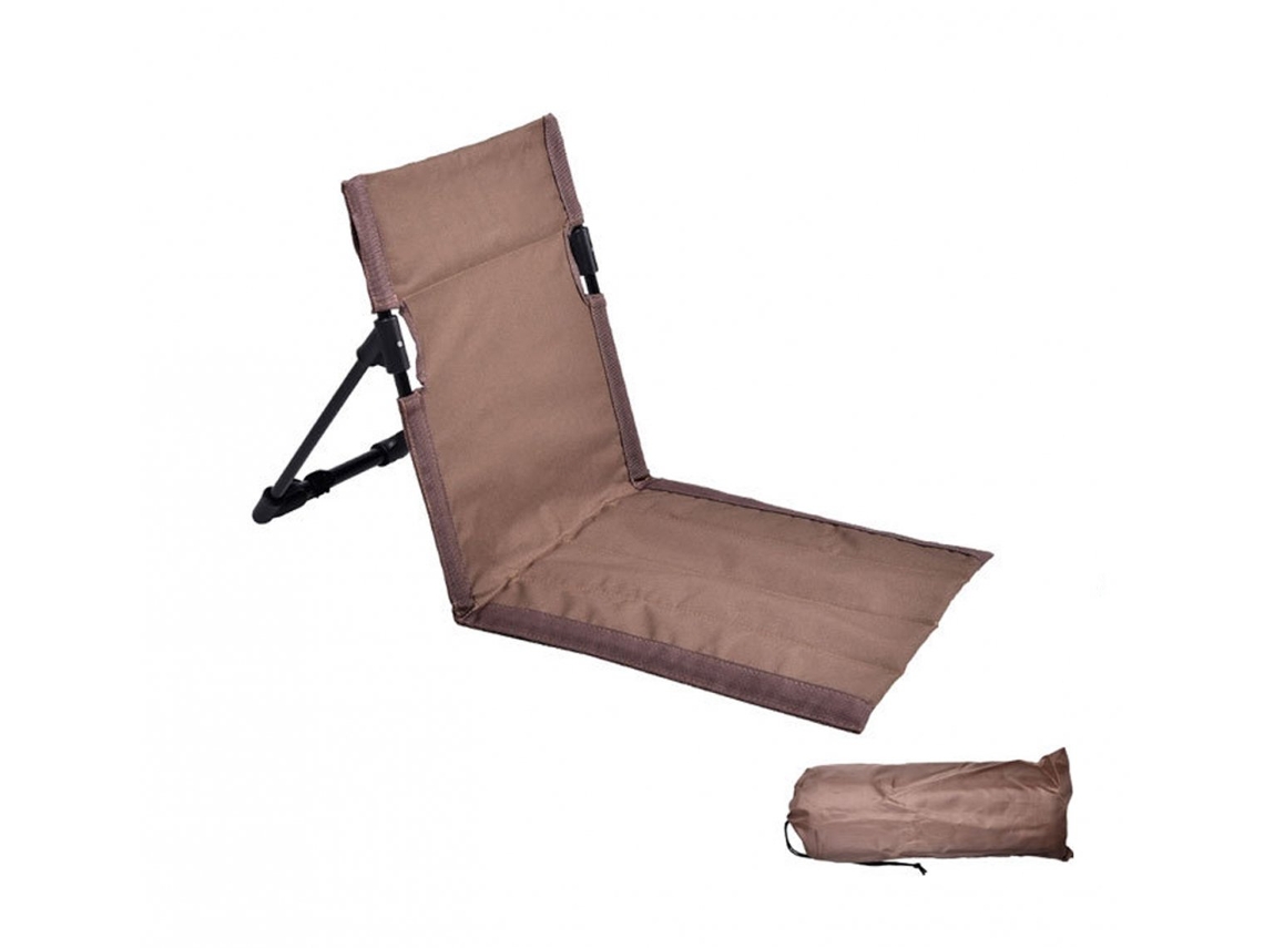 Cadeira de Praia Dobrável Portátil, Alumínio, Tecido Oxford 600d, com Bolsa AQUAFORGE