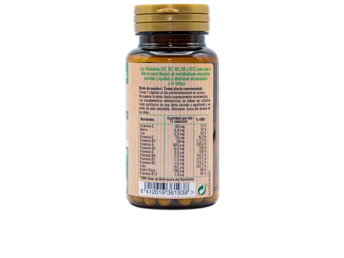 Complemento Alimentar Naturtierra Multivitaminas 60 Uds