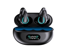 Auriculares Sem Fio Chamada Yizhood Bluetooth Com Cancelamento De Ruído Preto