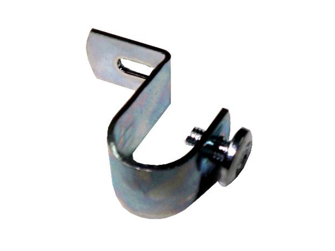 Soporte barra  9 12 techo cromo    1200901