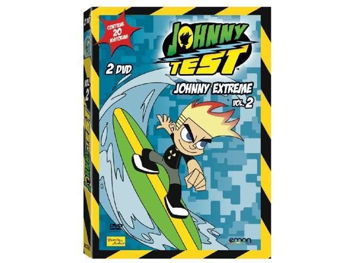 DVD Johnny Test  Vol 2 (Edição em Espanhol)