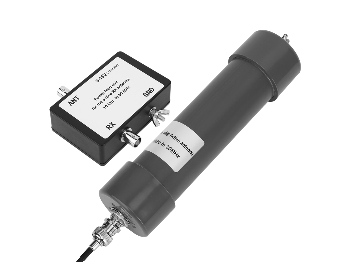 Laxiscreed Mini Whip Active: Antena Portátil Para 10 Khz A 30 Mhz, Alta Sensibilidade E Fácil De Usar
