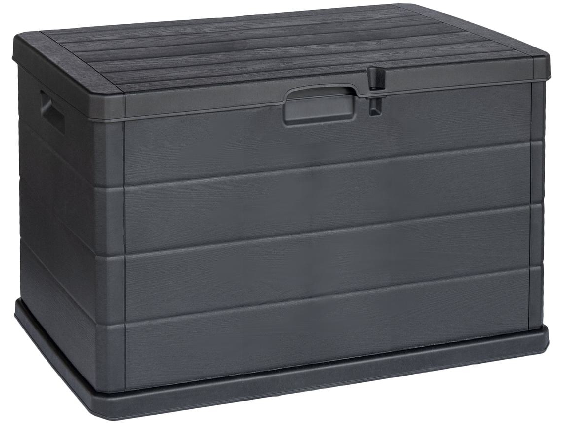 Baú Beta Antracite 170L  IPAE PROGARDEN (76x55x52cm)