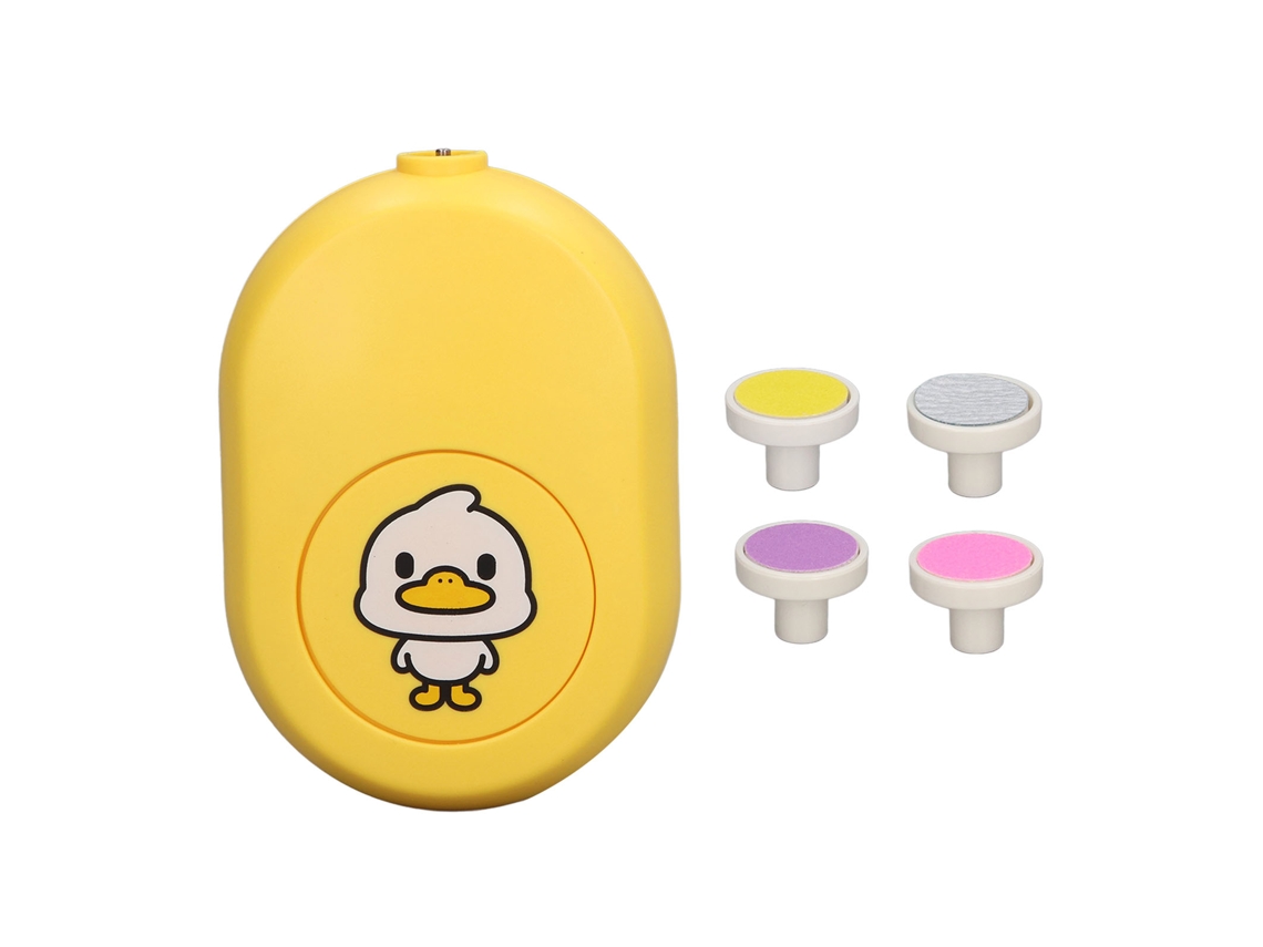 LAXISCREED: Trimmer de Unhas Bebê com 4 Cabeças Amarelo