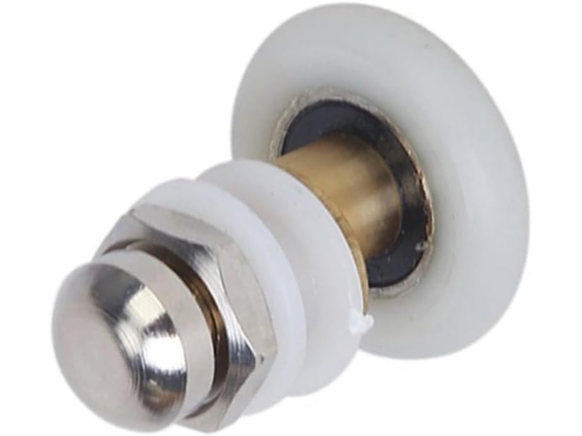 Conjunto De 6 Rodízios De Reposição Para Porta De Box, Rodízios De Aço Inoxidável, Corrediças E Kit Gokoco