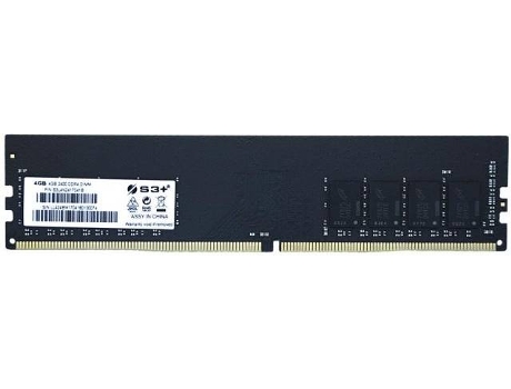 Memória RAM DDR4 S3+ S3L4N2619041 (1 x 4 GB - 2666 MHz - CL 19 - Preto)