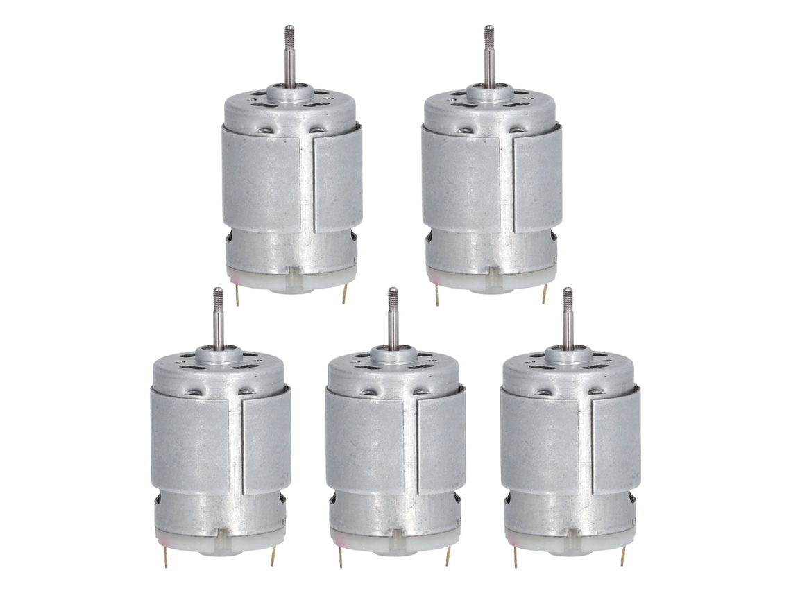 5 Peças Escova de Carvão Motor Dc 12000rpm 3.7v Metal Industrial