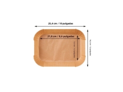 (100 Unidades Retangulares) Tapetes De Papel Para Fritadeira A Ar, Descartáveis, Resistentes A Óleo E À Prova D'água.