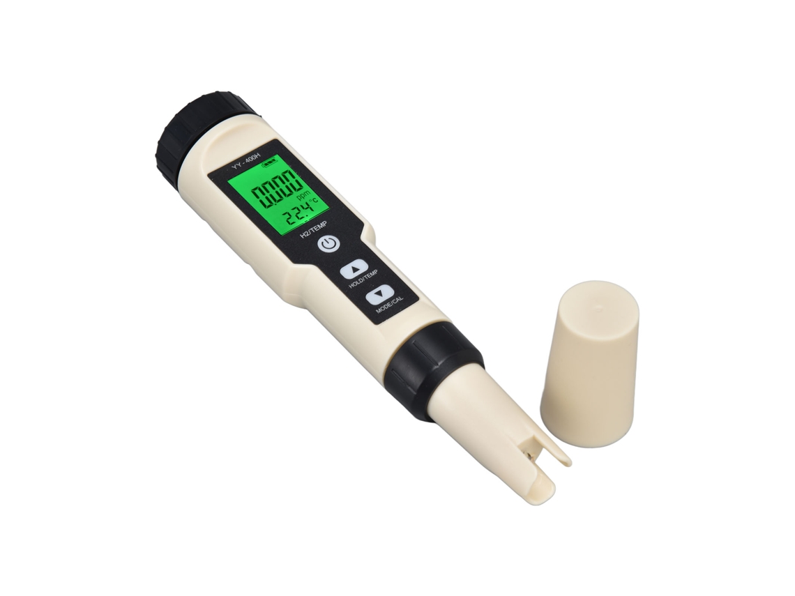 Penômetro de Hidrogênio Digital com Lcd Retroiluminado Alta Sensibilidade para Aquários Jardins Laboratórios