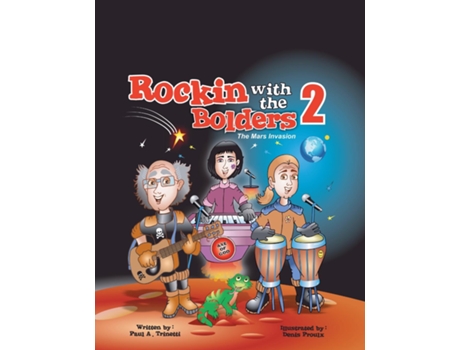 Livro Rockin with the Bolders 2 The Mars Invasion de Paul Trinetti (Inglês)