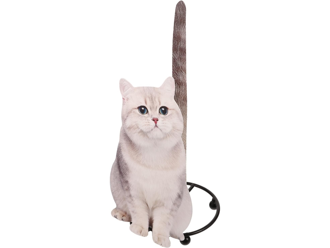 Porta-papel Higiênico Em Formato De Gato, Ferro Decorativo, Multifuncional, Armazenamento Compacto.