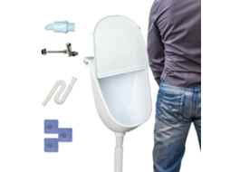 Urinol De Parede Para Homens, Com Desviador De Urina Anti-transbordamento E Tampa.
