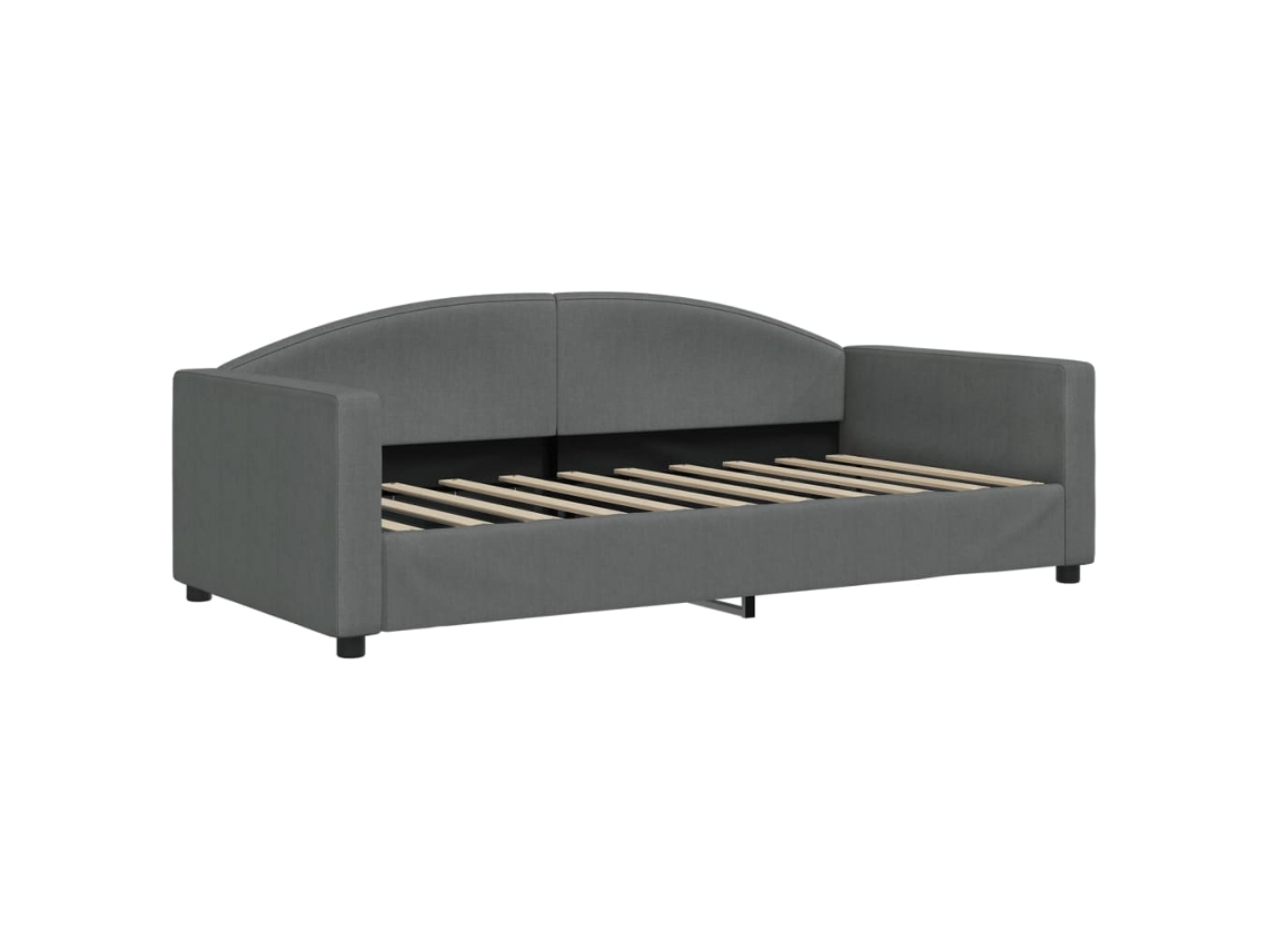 Day Bed, Day Beds Vidaxl Cinzeto Tecido (90 X 190 Cm)