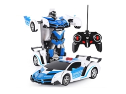 Carro Robô Transformador De Brinquedo Com Controle Remoto Quebra Cabeça Anti Queda Carro Brinquedo Presente Para O Dia Das Criança Aquaforge