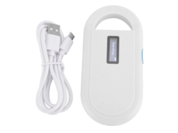 Aetheria leitor de Microchip para Pets Portátil Profissional 134.2khz Scanner de Identificação Animal Cão Gato