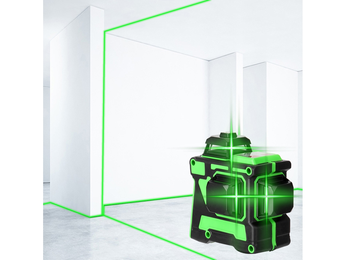 Nível Laser 3d 12 Linhas com Auto nívelamento Vertical Horizontal Ferramenta de Nível