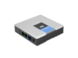 Gateway Voip Internet Phone 2 Portas Adaptador Sip Rj45 Cabo Para Linksys Pap2t Plugue Ue 100 240v Slowmoose