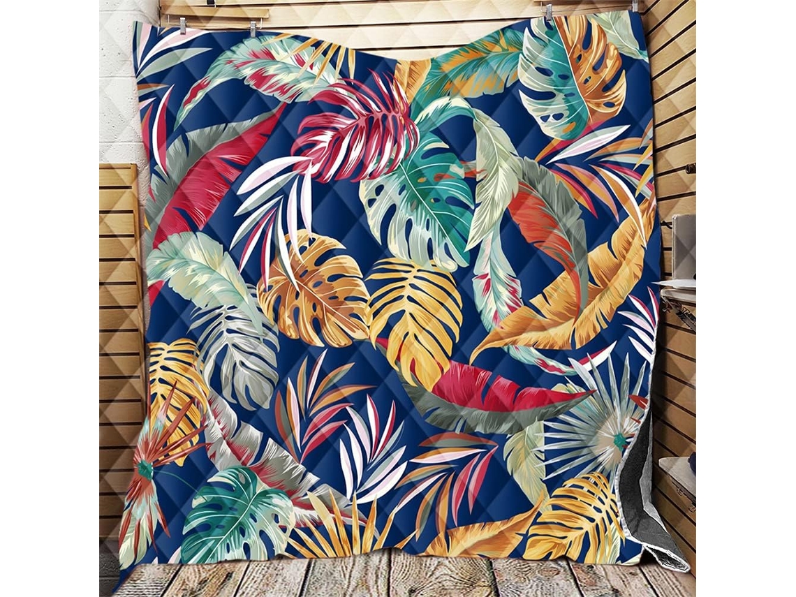 Colcha Acolchoada Fansu Capa de Cama Cobertor para Ar Condicionado Edredom Conjunto Estampada Sofá com Criança