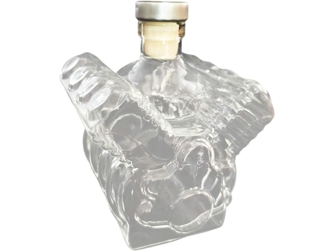 Decantador De Bourbon De Vidro, Perfeito Para Presentear.