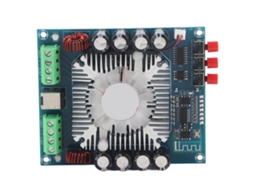 Placa Amplificador de Áudio Potente Módulo Bluetooth 5.0 Pcb Tda7850 Btl Amp