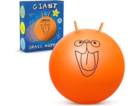 Funil De Espaço Retrô Gigante Para Adultos Inflável Inclui Bomba De Pé Extra Grande 75 Cm Laranja Ckb Ltd