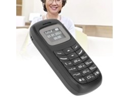Mini Celular Com Dois Cartões Sim Em Standby Gototop Dupla Branco Music Player Alta Segurança