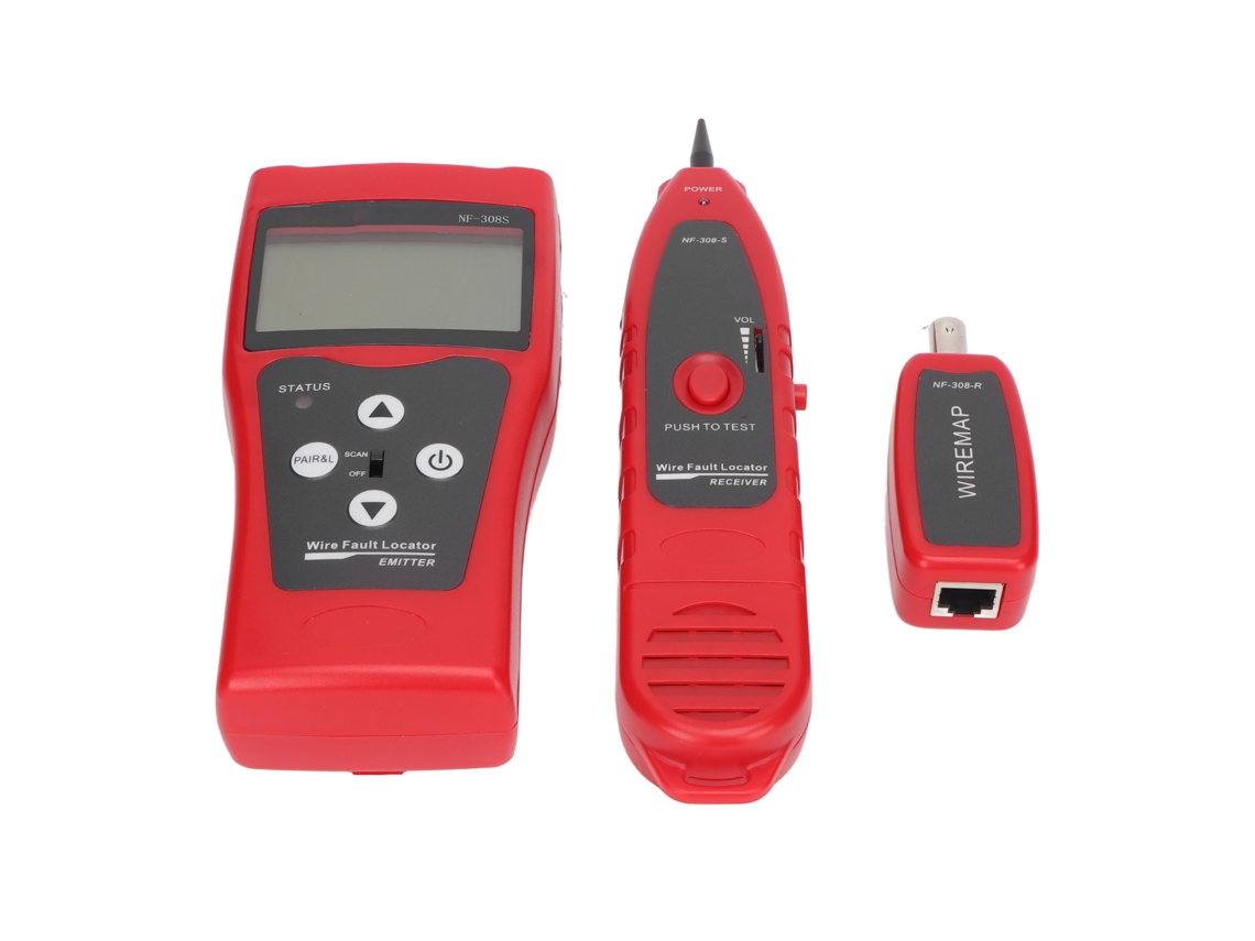 Testador De Cabos Rj11 Rj45 Sonda Para Lan E Telefone