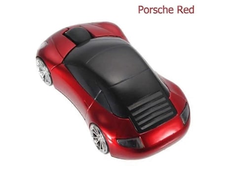 Mouse óptico Semi Fio 2.4g para carro, Lamborghini Fusca, Porsche, Ferrari, no formato Corrida Car, PC, Desktop, Laptop, Ratos E Trac Slowmoose