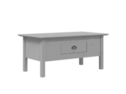 Coffee Table, Coffee Tables Vidaxl Cinzeto Madeira De Pinho (n/a)